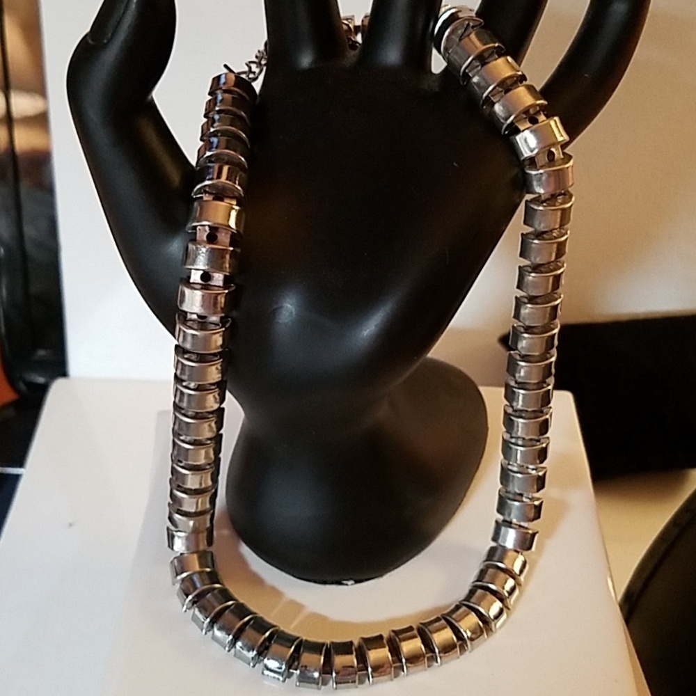 Watch Band Necklace 15" + 3" Extender